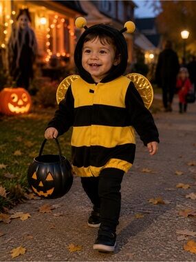 Old Navy Bumblebee Halloween Costume Toddler 12-24 Months Bee Outfit